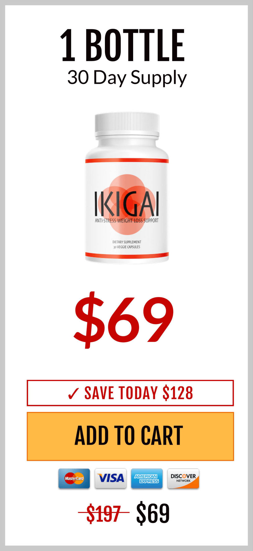 IKIGAI Supplement - 1 Bottle